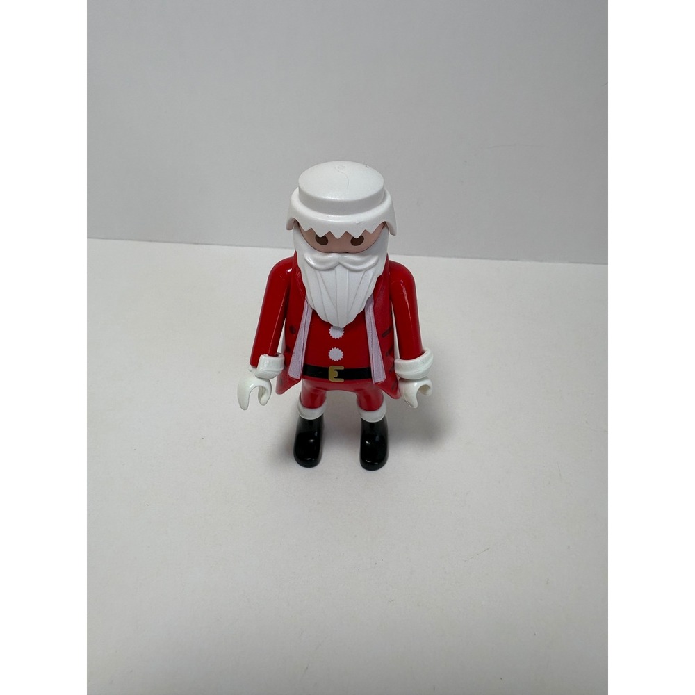 Playmobil Santa Claus Figure 2000 Geobra Christmas Red Suit Vintage 3 Inch